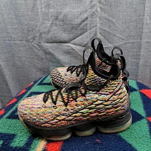 %Nike Lebron XV 15 Four Horsemen Multi-Color Size 7Y 922811-901 A5